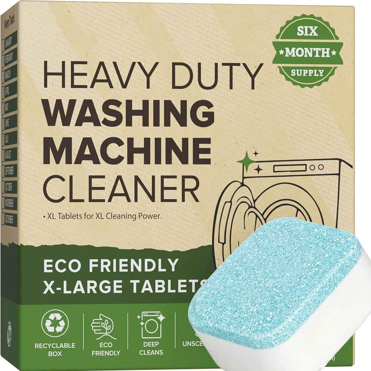 Таблетки для очистки стиральны – обзор и цена Heavy Equipment Washing